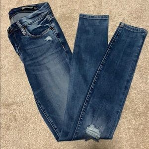 Blank NYC studded pocket skinny jeans